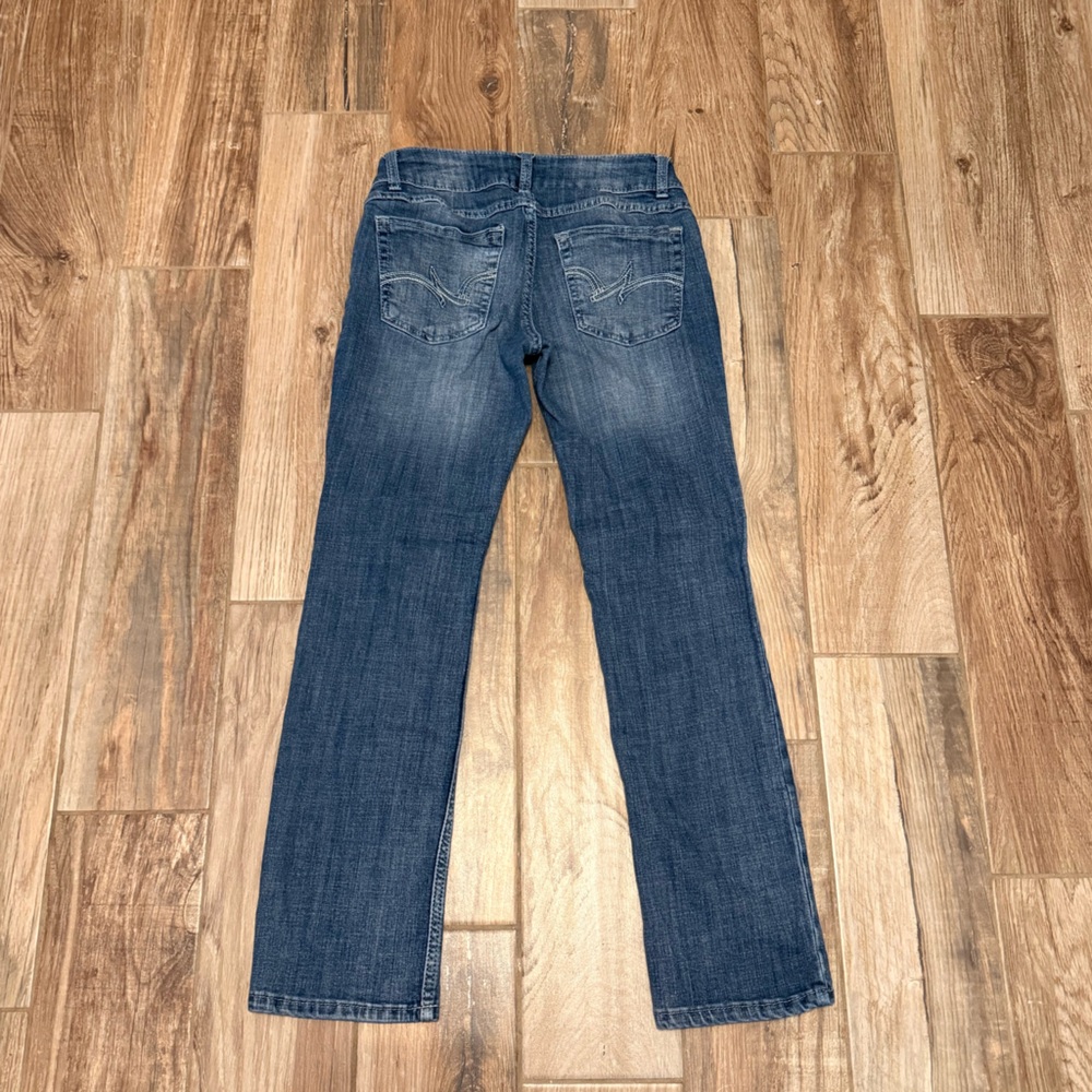 Wrangler Women's Essential Mid-Rise Straight Leg Jeans - Picture 4 of 4